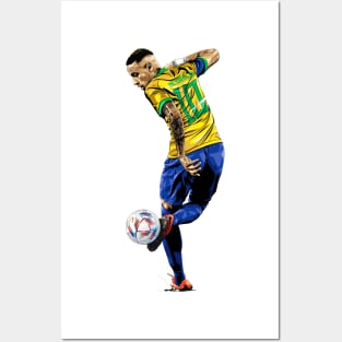 Rabona Maestro: Neymar Jr. - The Brazilian Artistry Posters and Art